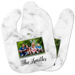 Family Photo and Name Baby Bib