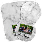 Family Photo and Name Burp Cloth