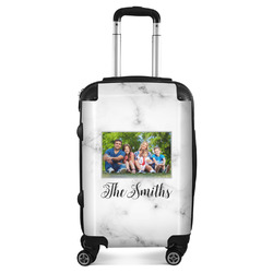Family Photo and Name Suitcase - 20" Carry On
