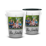 Family Photo and Name Ceramic Shot Glass - 1.5 oz