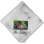 Family Photo and Name Cloth Dinner Napkin - Single