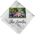 Family Photo and Name Cloth Napkin