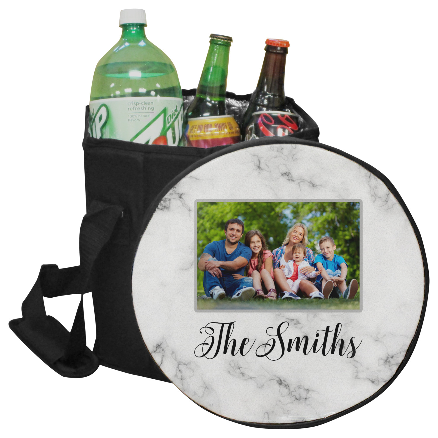 Family Photo Custom Can Coolers