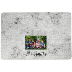 Family Photo and Name Dog Food Mat