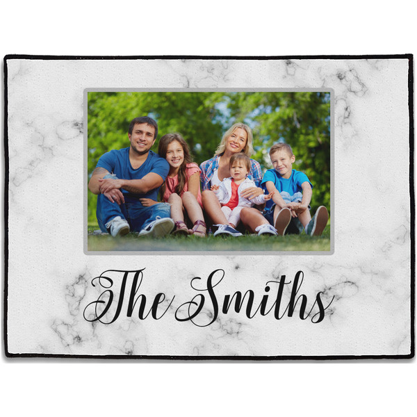 Custom Family Photo and Name Door Mat - 24" x 18"