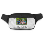 Family Photo and Name Fanny Pack - Modern Style