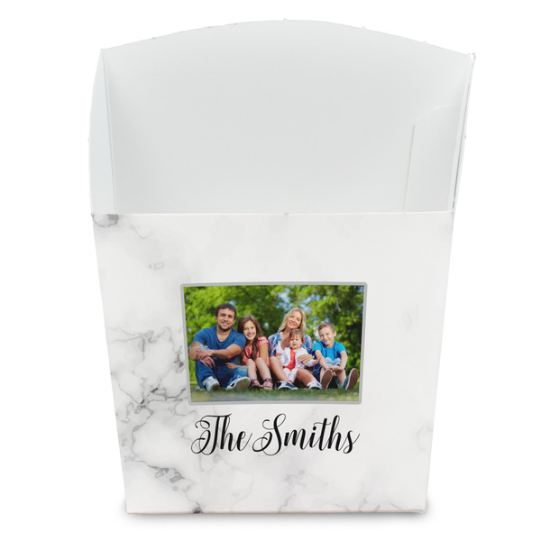 Custom Family Photo and Name French Fry Favor Boxes