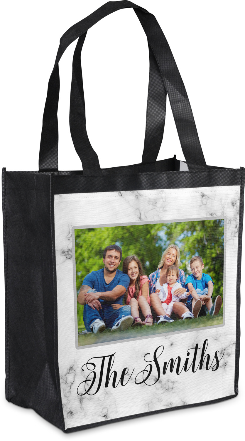 Personalized grocery outlet tote