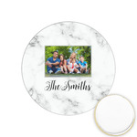 Family Photo and Name Printed Cookie Topper - 1.25"