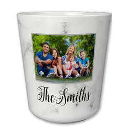 Family Photo and Name Plastic Tumbler 6 oz