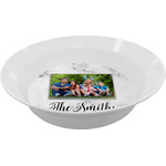 Family Photo and Name Melamine Bowl