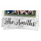 Family Photo and Name Microfiber Dish Rag - FOLDED (half)