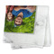 Family Photo and Name Microfiber Dish Rag - FOLDED (square)