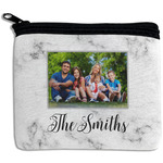 Family Photo and Name Rectangular Coin Purse