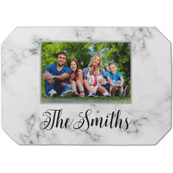 Family Photo and Name Dining Table Mat - Octagon - Single - Single-Sided