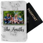 Family Photo and Name Passport Holder - Fabric