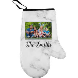 Family Photo and Name Right Oven Mitt