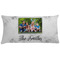 Family Photo and Name Pillow Case - King - Front