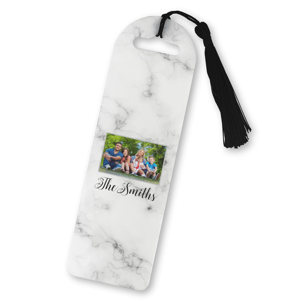 Custom Family Photo and Name Plastic Bookmark