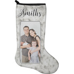 Family Photo and Name Holiday Stocking - Single-Sided - Neoprene