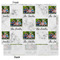 Family Photo and Name Tissue Paper - Heavyweight - Large - Front & Back