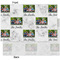 Family Photo and Name Tissue Paper - Heavyweight - XL - Front & Back