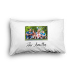 Family Photo and Name Pillow Case - Graphic