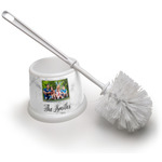 Family Photo and Name Toilet Brush