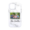 Family Photo and Name iPhone 13 Mini Tough Case - Back