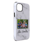 Family Photo and Name iPhone Case - Rubber Lined - iPhone 14 Pro Max