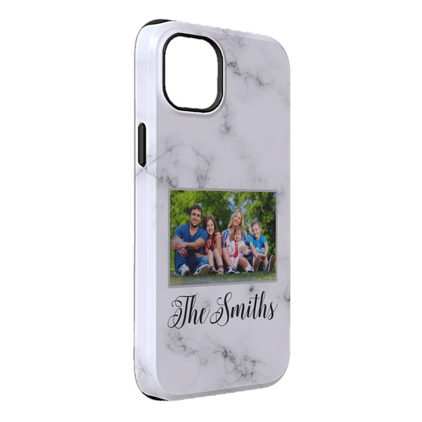 Custom Family Photo and Name iPhone Case - Rubber Lined - iPhone 14 Pro Max