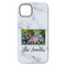 Family Photo and Name iPhone 14 Pro Max Tough Case - Back