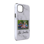 Family Photo and Name iPhone Case - Rubber Lined - iPhone 14 Pro