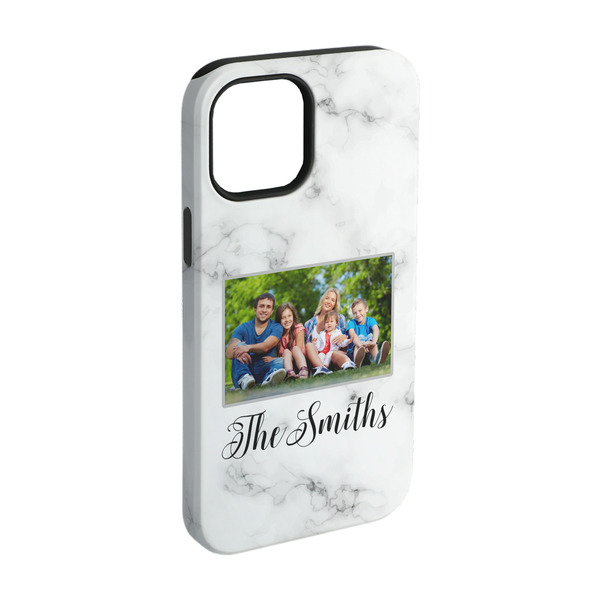 Custom Family Photo and Name iPhone Case - Rubber Lined - iPhone 15