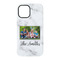 Family Photo and Name iPhone 15 Tough Case - Back