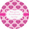 Love You Mom 1" Multipurpose Round Labels - Single Sticker