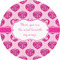 Love You Mom 2" Multipurpose Round Labels - Single Sticker