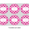 Love You Mom 3" Multipurpose Round Labels - Sheet