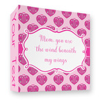 Love You Mom 3 Ring Binder - Full Wrap - 3"