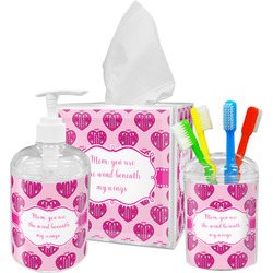 Love You Mom Acrylic Bathroom Accessories Set