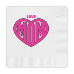 Love You Mom Embossed Decorative Napkins