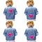 Love You Mom Custom Shape Iron On Patches - XXL - APPROVAL