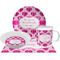 Love You Mom Dinner Set - 4 Pc (Personalized)