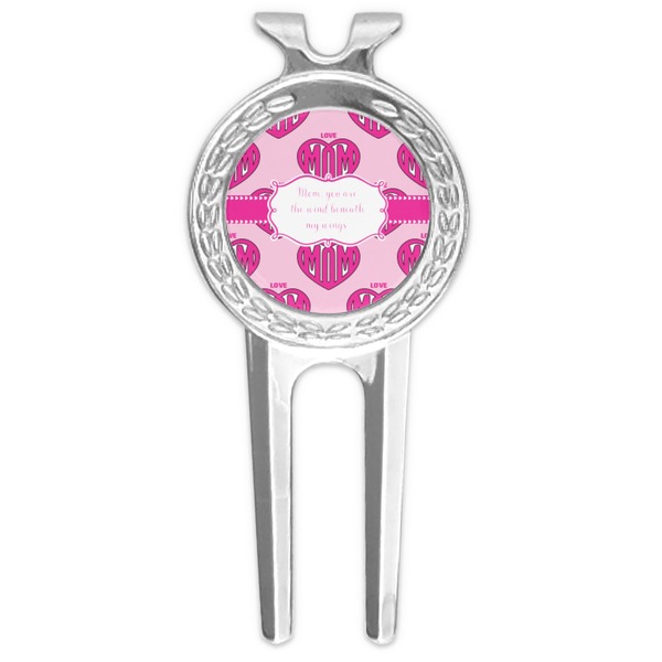 Custom Love You Mom Golf Divot Tool & Ball Marker