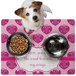 Love You Mom Dog Food Mat - Medium