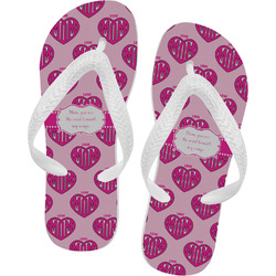 Love You Mom Flip Flops - Small