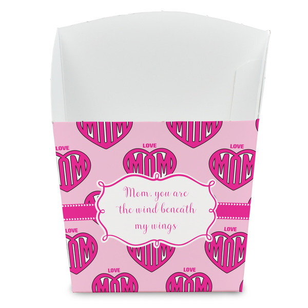 Custom Love You Mom French Fry Favor Boxes