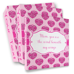 Love You Mom 3 Ring Binder - Full Wrap