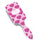 Love You Mom Hair Brush - Angle View