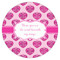 Love You Mom Icing Circle - Large - Single